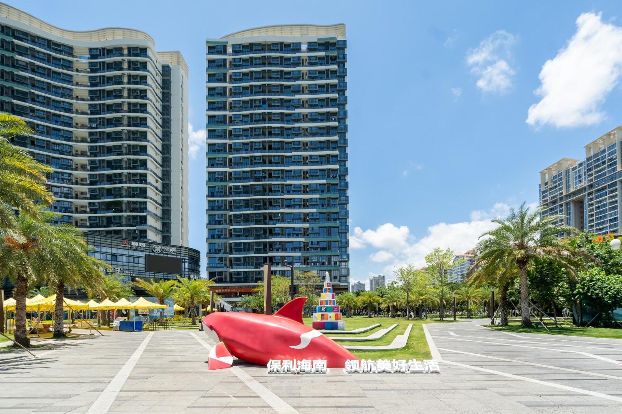 Poly Central Plaza By Boli At Sanya City Center#Near Joy City ภายนอก รูปภาพ