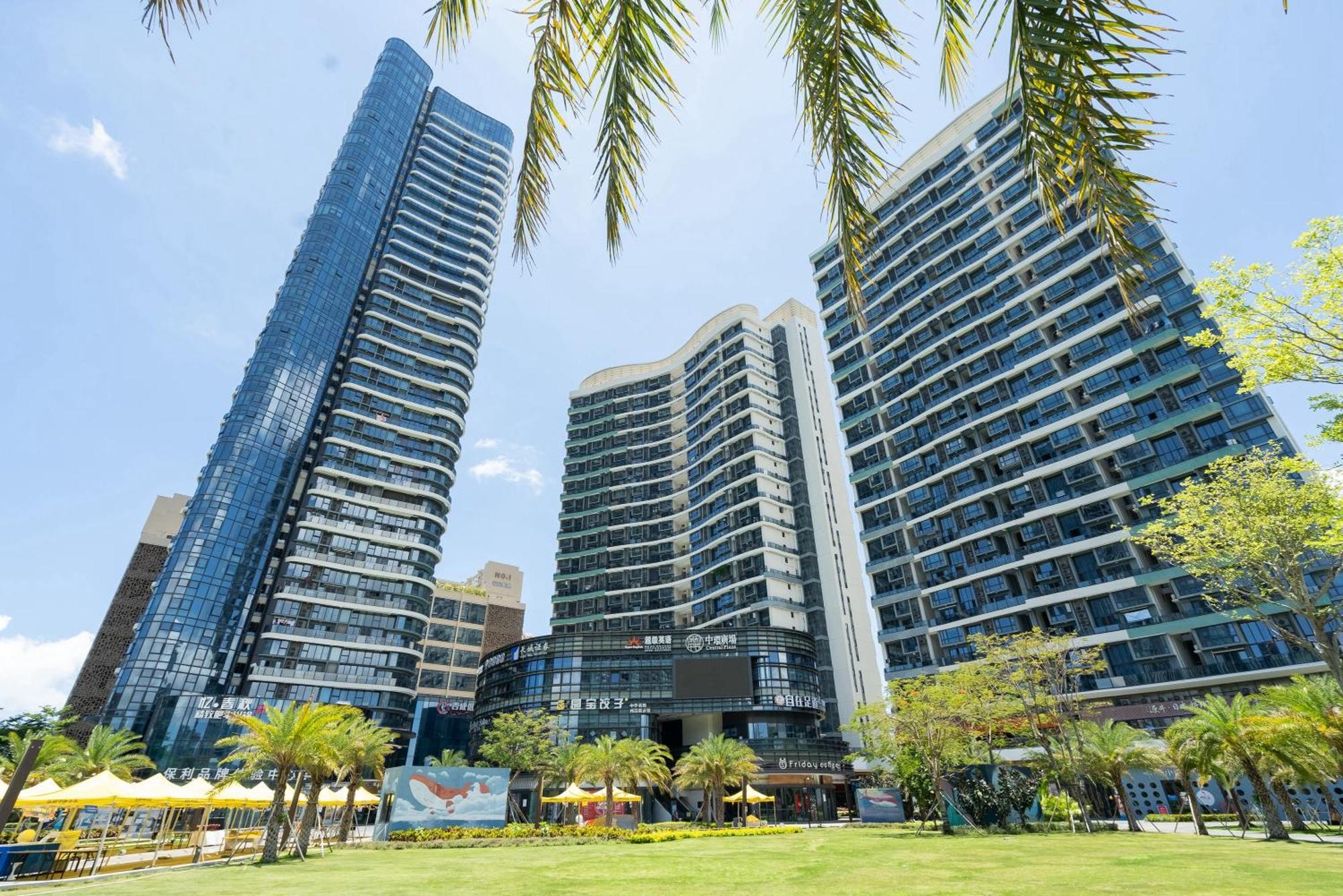 Poly Central Plaza By Boli At Sanya City Center#Near Joy City ภายนอก รูปภาพ